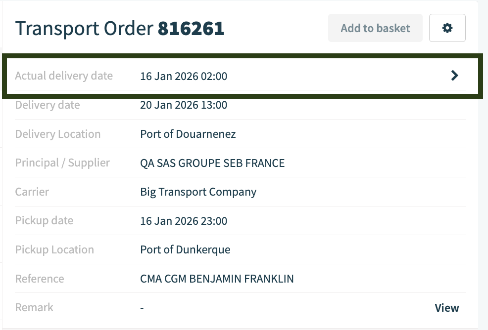 How to complete a Transport Order without shipment – Streamliner Support